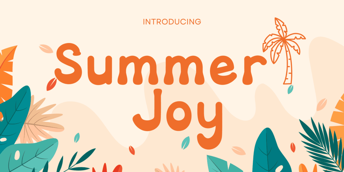 Summer Joy Font 1001 Fonts