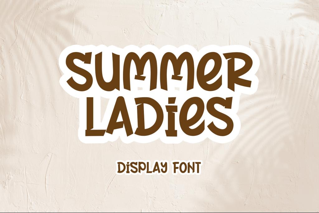 Summer Ladies - Personal Use illustration 5