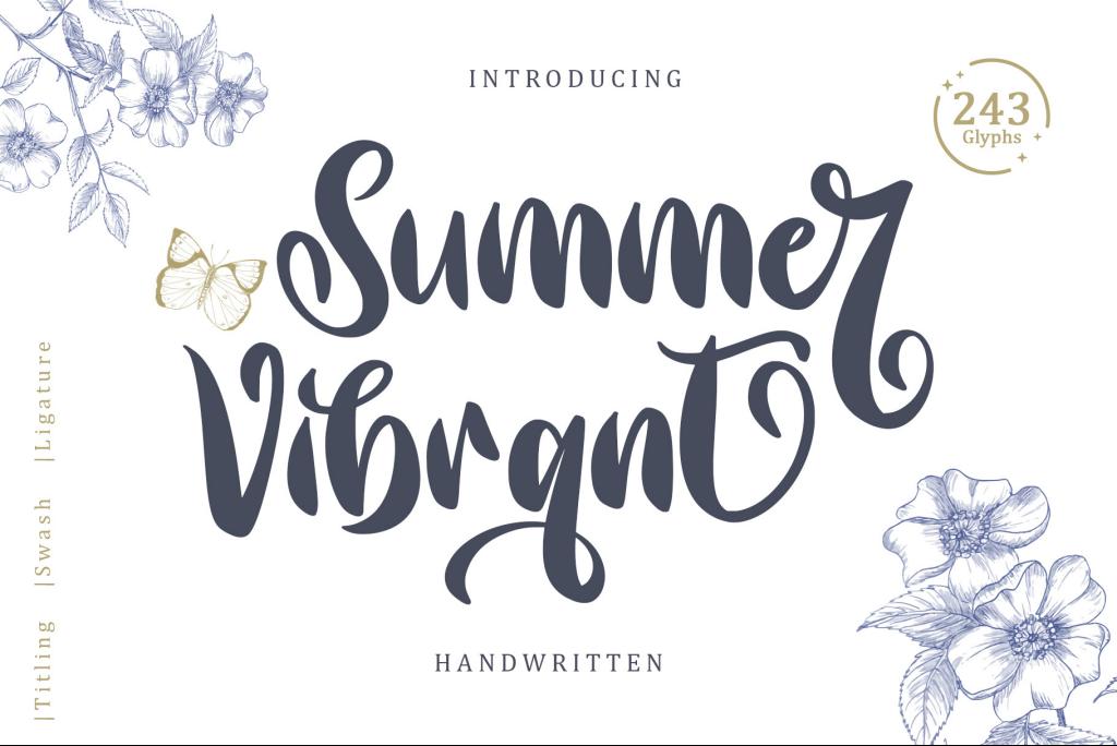 Summer Vibrant - Personal Use illustration 2