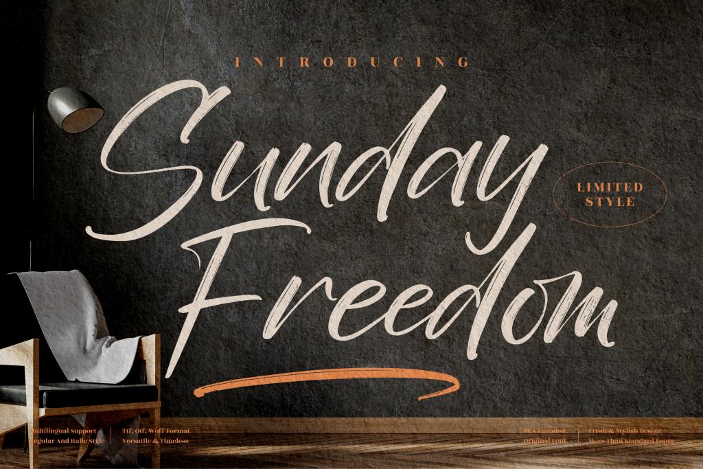 Sunday Freedom illustration 2