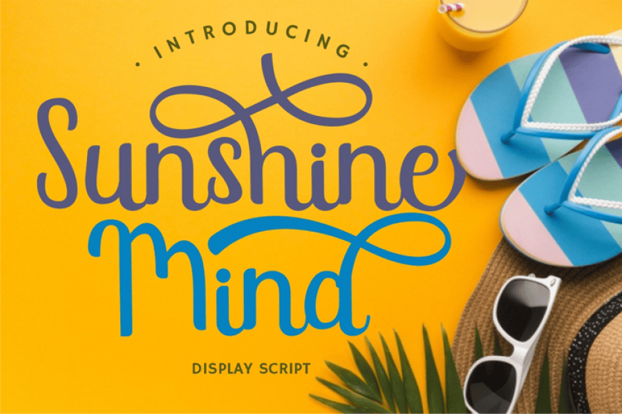 Sunshine Mind Font · 1001 Fonts