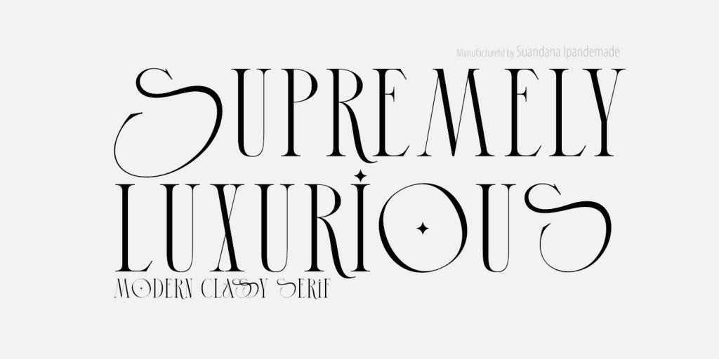 Supremely Luxurious Demo illustration 2