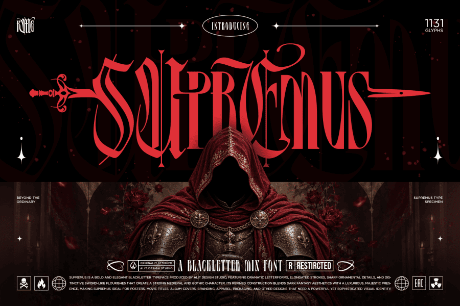 60 Free Alternate, Horror, Tattoo Fonts · 1001 Fonts