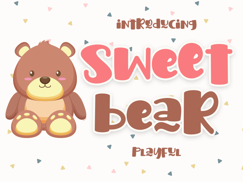 Sweet Bear-PERSONAL USE illustration 1