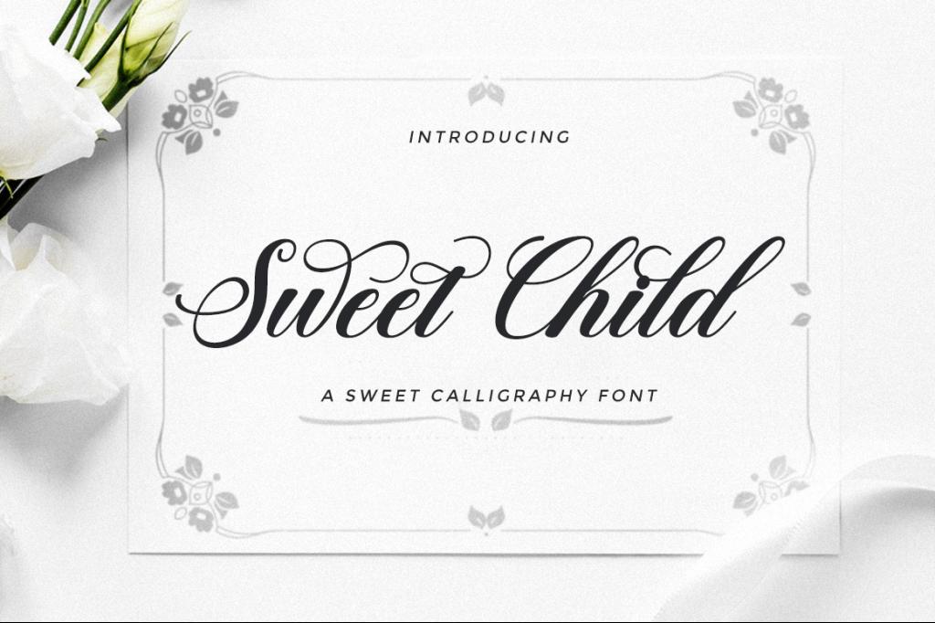 Sweet Child Script illustration 2
