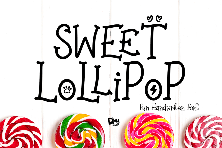 Sweet Lollipop Font · 1001 Fonts