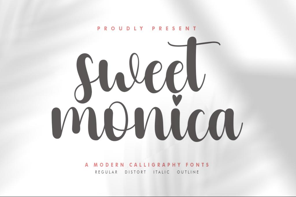 Sweet Monica illustration 4