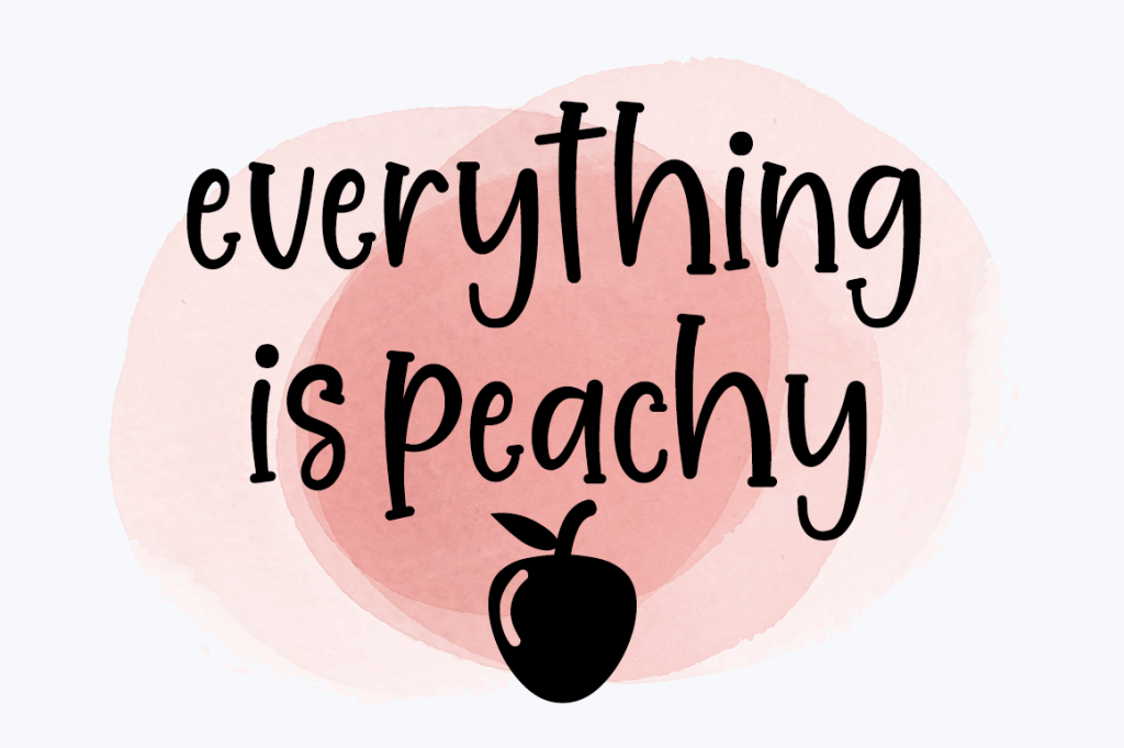 Sweet Peach illustration 1