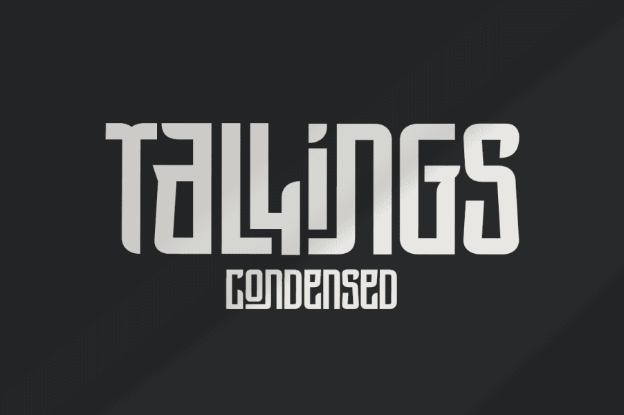 Tallings Font · 1001 Fonts