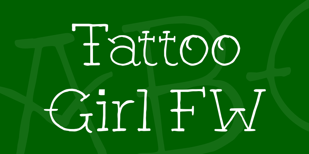 Tattoo Girl FW illustration 2