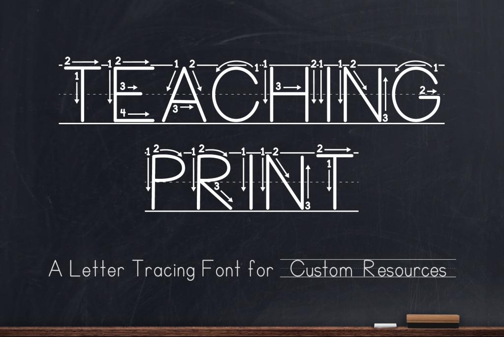 Teaching Print illustration 2