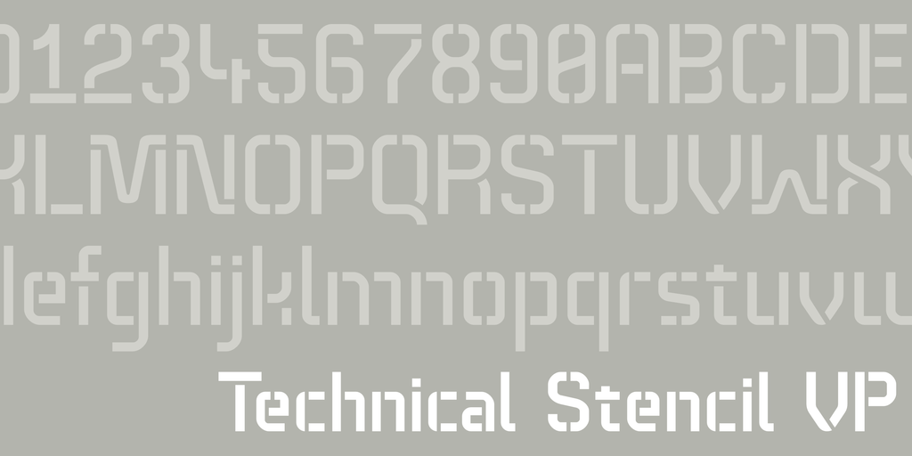 Technical Stencil VP illustration 5