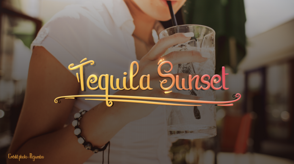Tequila Sunset illustration 2