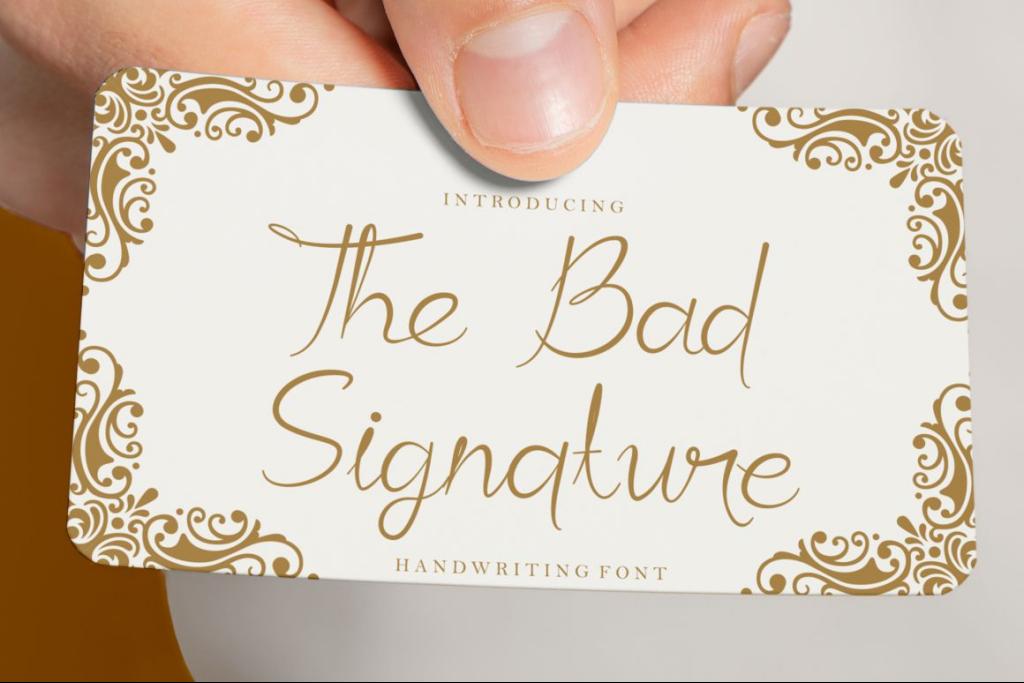 The Bad Signature illustration 2