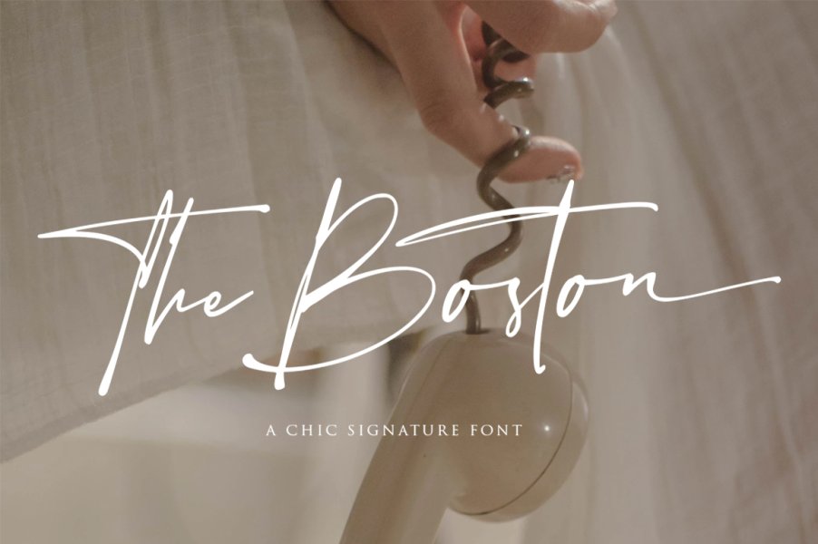 The Boston Font · 1001 Fonts