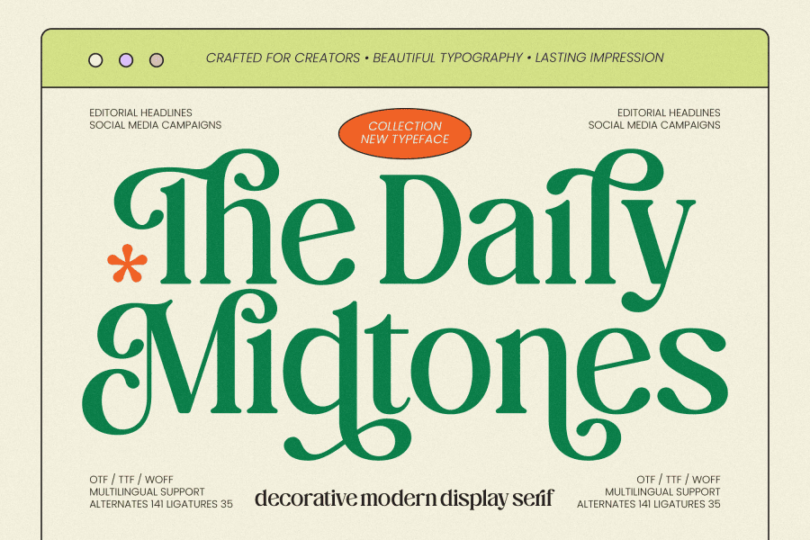 1 Free Decorativelettering Font · 1001 Fonts