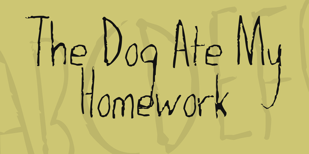 The Dog Ate My Homework illustration 2