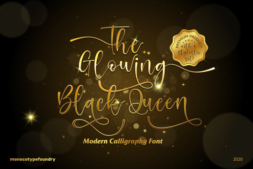 The Glowing Black Queen illustration 4