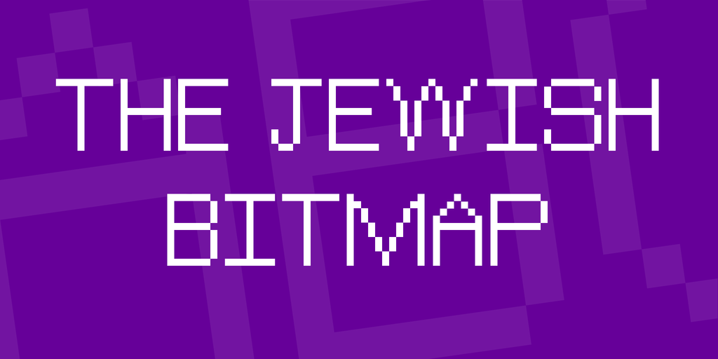 The Jewish Bitmap illustration 1