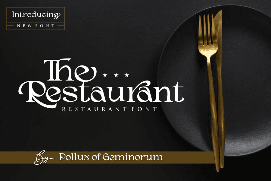188 Free Menu Fonts · 1001 Fonts