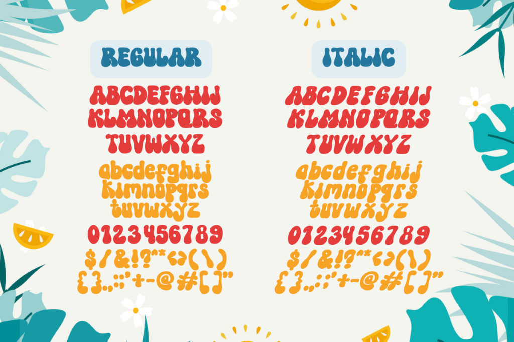 The Super Summer Font Family · 1001 Fonts