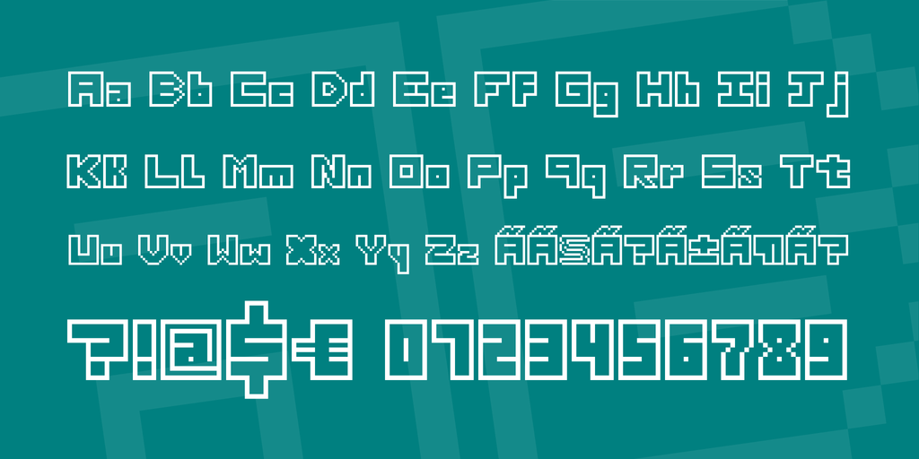 Thirteen Pixel Fonts illustration 3