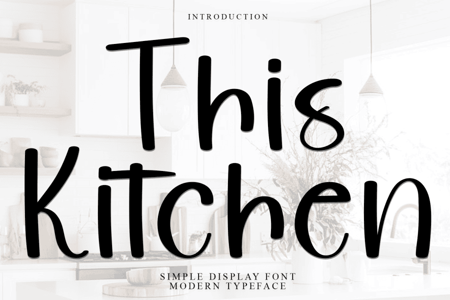 This Kitchen Font · 1001 Fonts