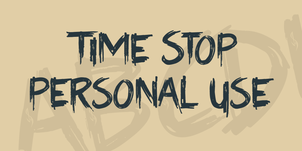 Time Stop Personal Use illustration 1