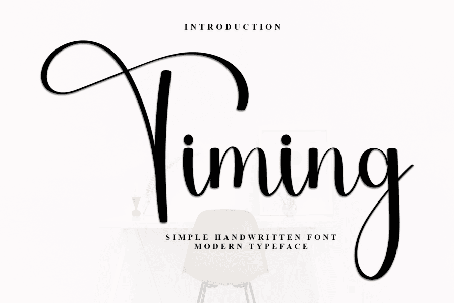 Timing Font · 1001 Fonts