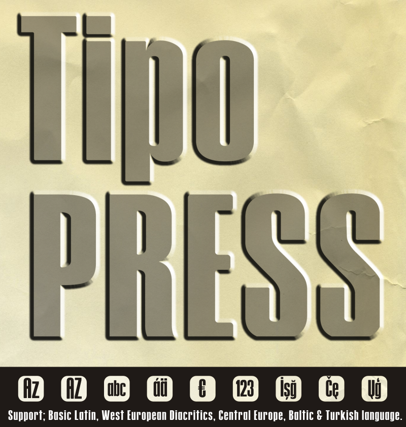 Tipo PRESS illustration 1