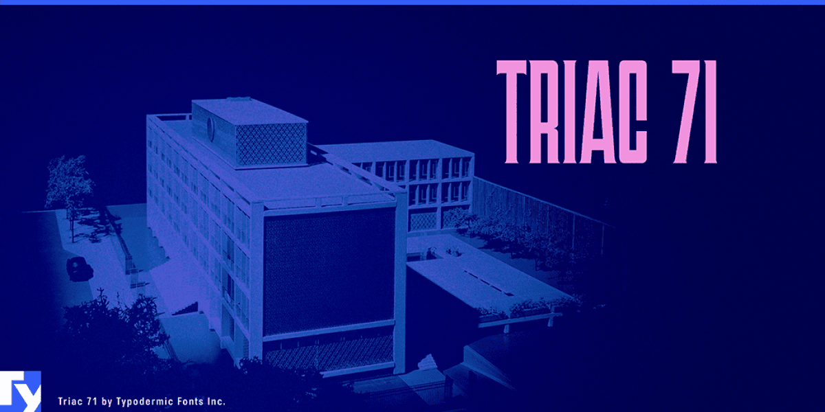 Triac 71 Font · 1001 Fonts
