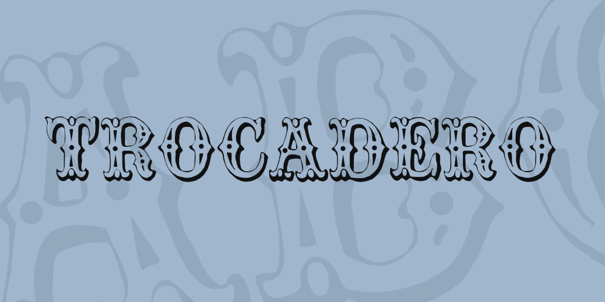 5 Free Caps Only, Outlined, Western Fonts · 1001 Fonts