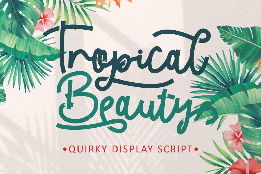 Tropical Beauty illustration 2
