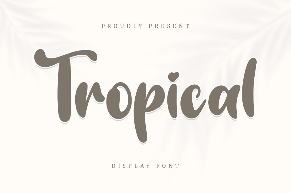 Tropical Display - Personal Use illustration 2