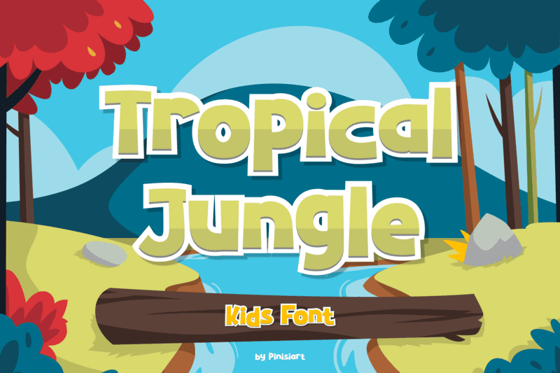 Tropical Jungle illustration 2
