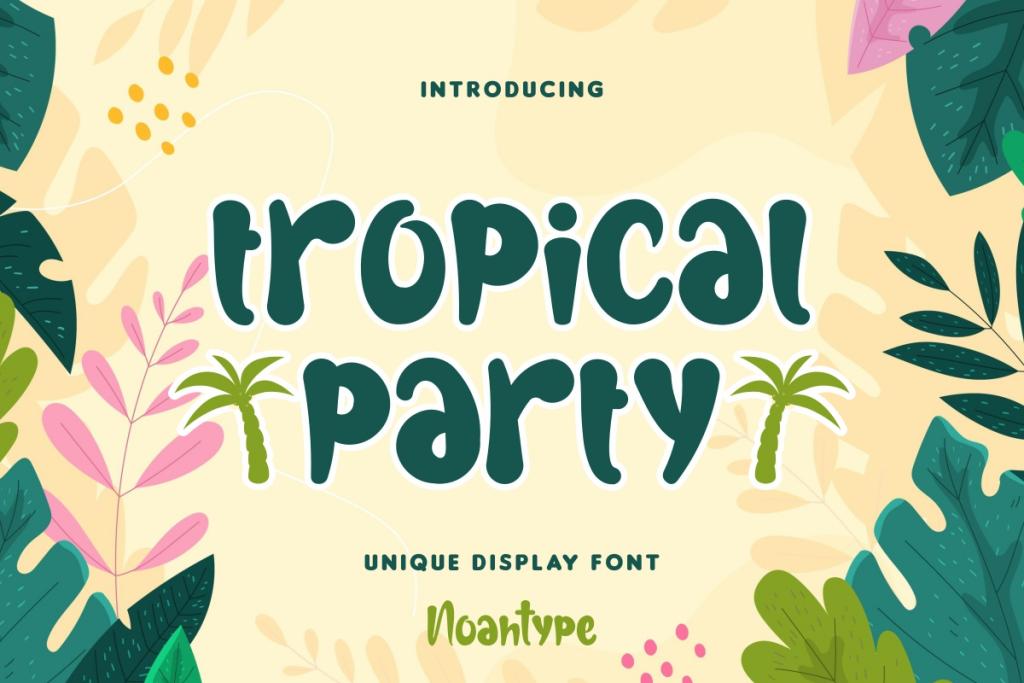 Tropical Party Demo illustration 2