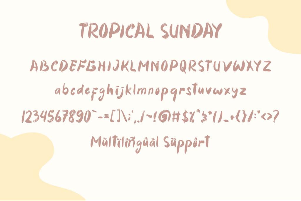 Tropical Sunday illustration 3