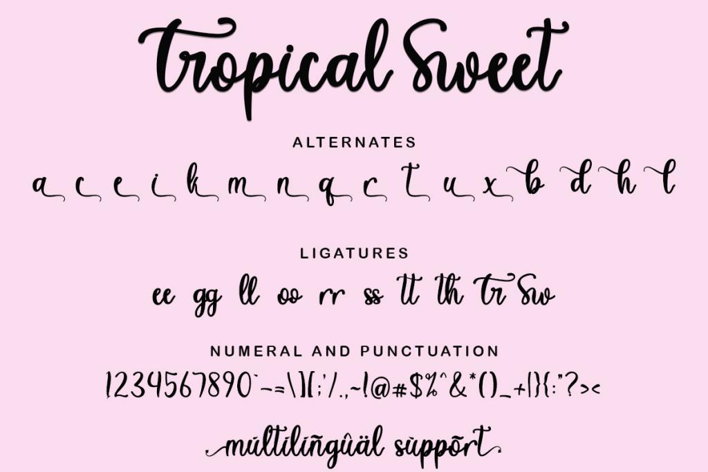 Tropical Sweet illustration 2