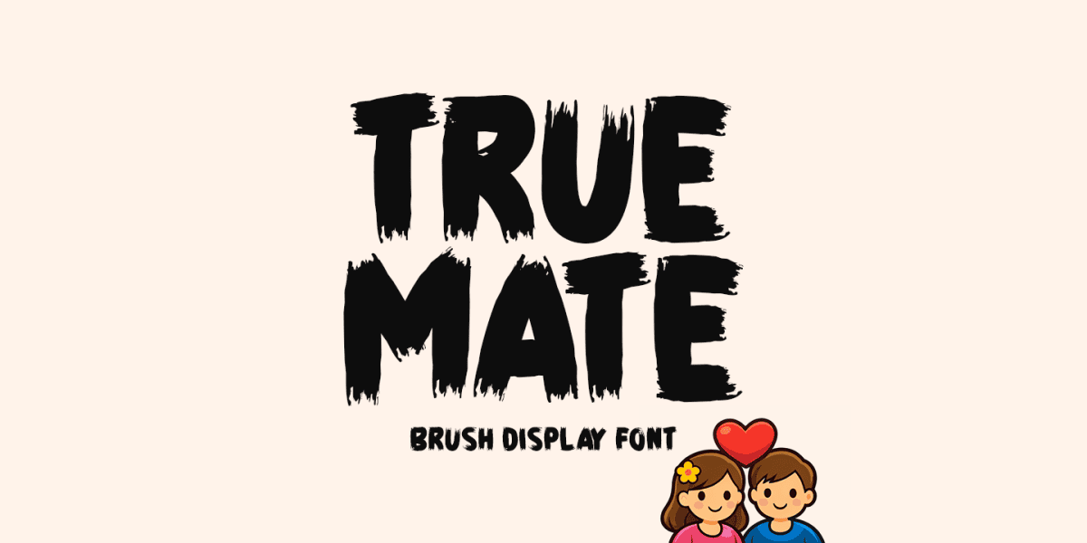 True Mate Font · 1001 Fonts