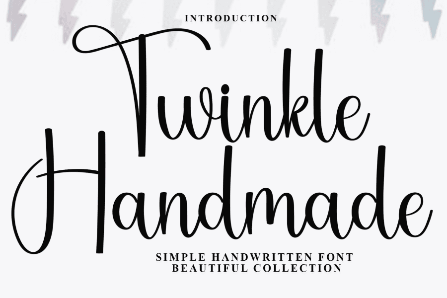 Twinkle Handmade Font · 1001 Fonts
