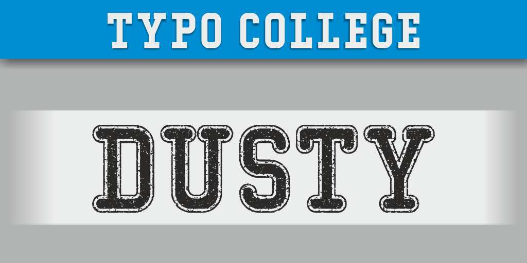 Typo College Dusty Demo illustration 3