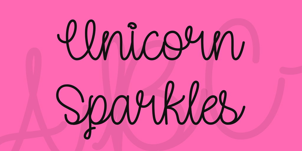 Unicorn Sparkles illustration 2