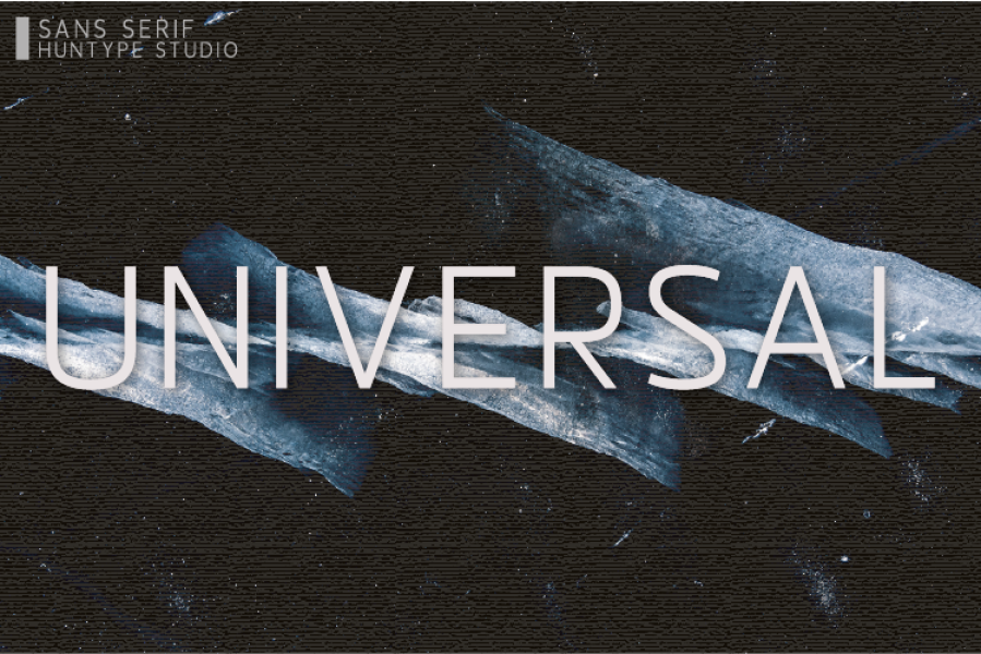 Universal Font · 1001 Fonts