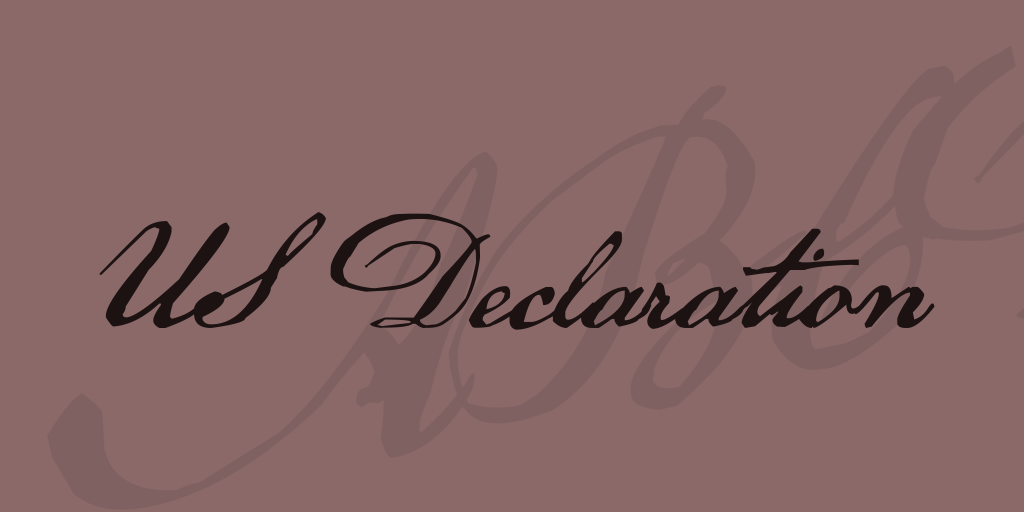 US Declaration illustration 2