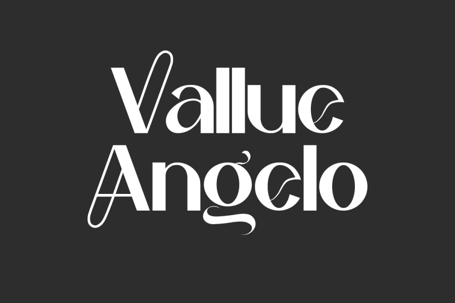 Vallue Angelo Demo Font · 1001 Fonts
