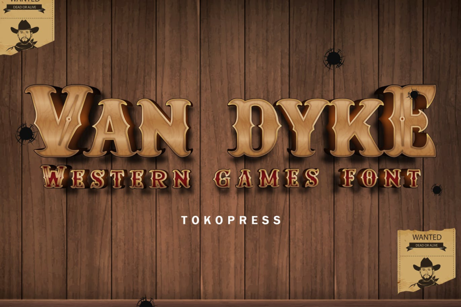 VAN DYKE Font · 1001 Fonts