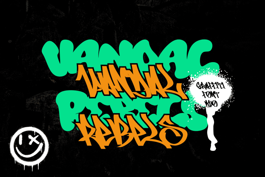 Vandal Rebels Font Family · 1001 Fonts