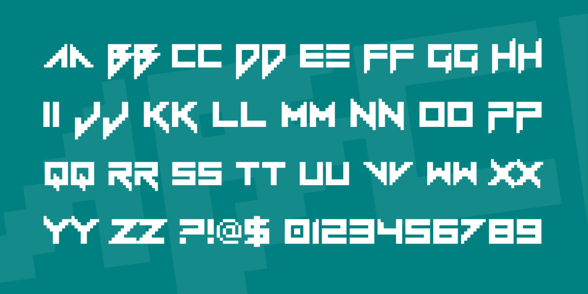 Free font Overdrive Sunset by NALGames