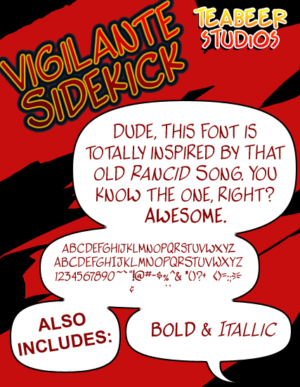 Vigilante Sidekick illustration 1