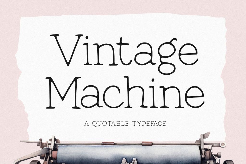 Vintage Machine illustration 5